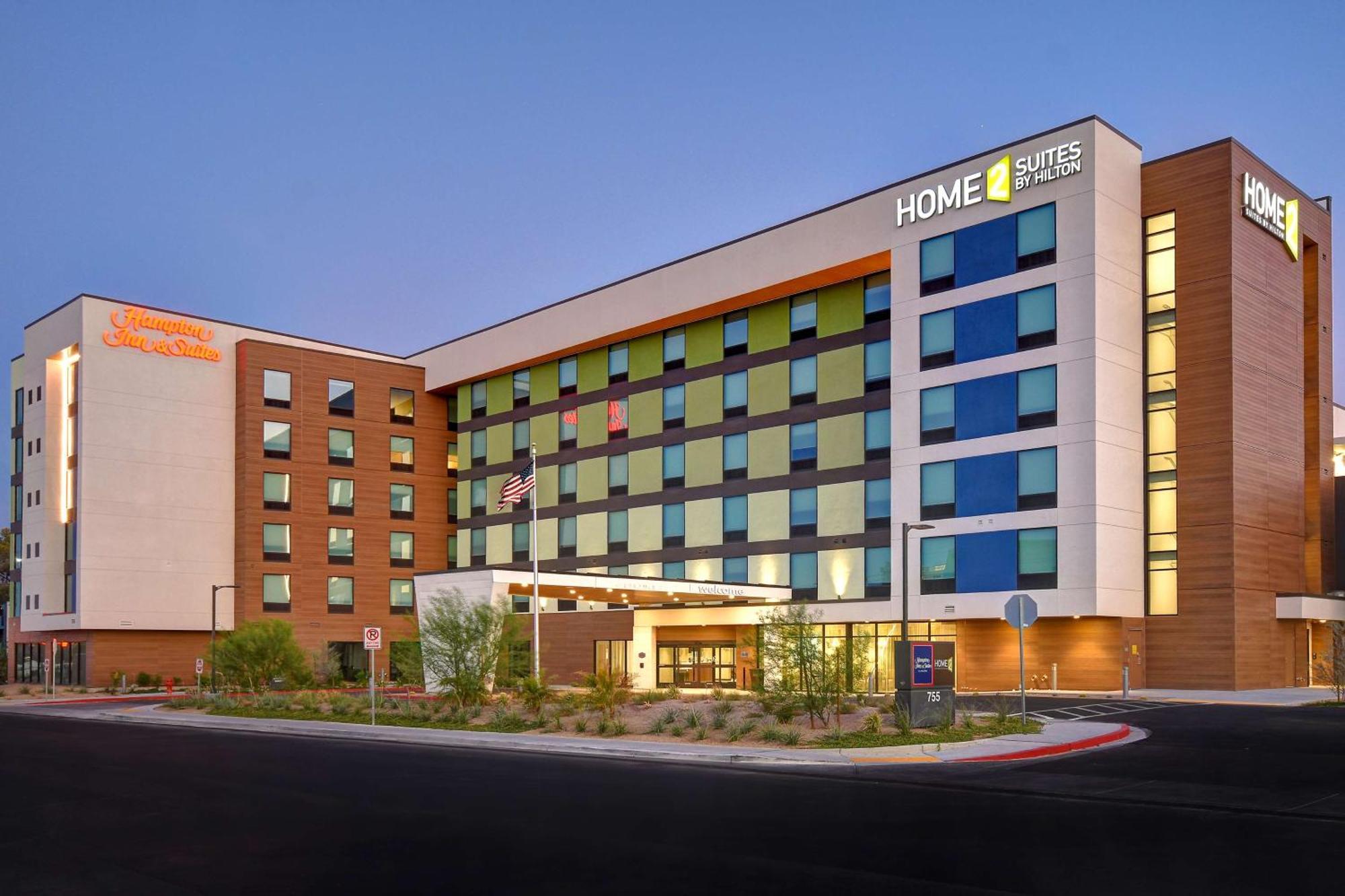 Home2 Suites By Hilton Las Vegas Convention Center - No Resort Fee Eksteriør billede
